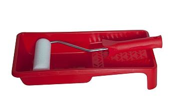 Набор: мини-валик + ручка для мини-валика и ванночка