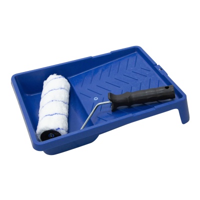 НАБОР: ВАЛИК МАЛЯРНЫЙ С РУЧКОЙ+ ВАННОЧКА