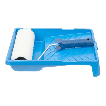 НАБОР: ВАЛИК МАЛЯРНЫЙ С РУЧКОЙ+ ВАННОЧКА