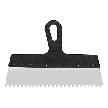 ШПАТЕЛЬ ФАСАДНЫЙ НЕРЖАВЕЮЩИЙ ЗУБЧАТЫЙ